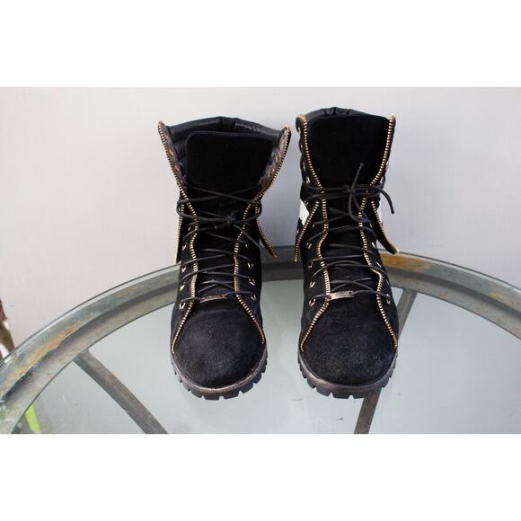 PRSVR Elevated Black Suede Boots Designed In LA Men’s Size 12